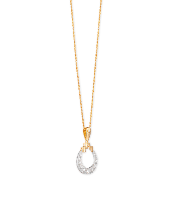 Bianca Pendant on Rope Chain