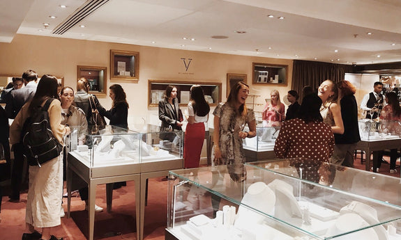 OUR TRUNK SHOW AT FORTNUMS