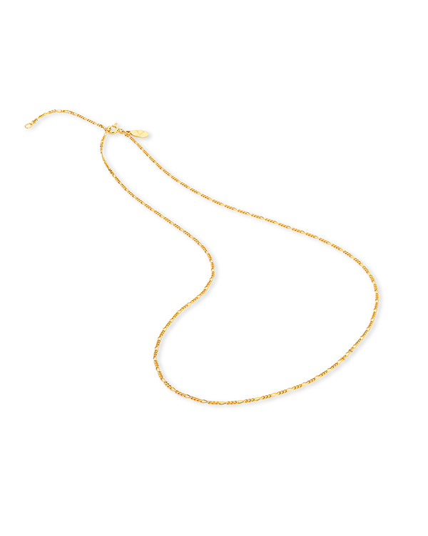 18ct. Gold plated Figaro chain