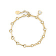 Twisted Link Vintage Chain Bracelet