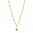 Twisted Link Vintage Charm Necklace