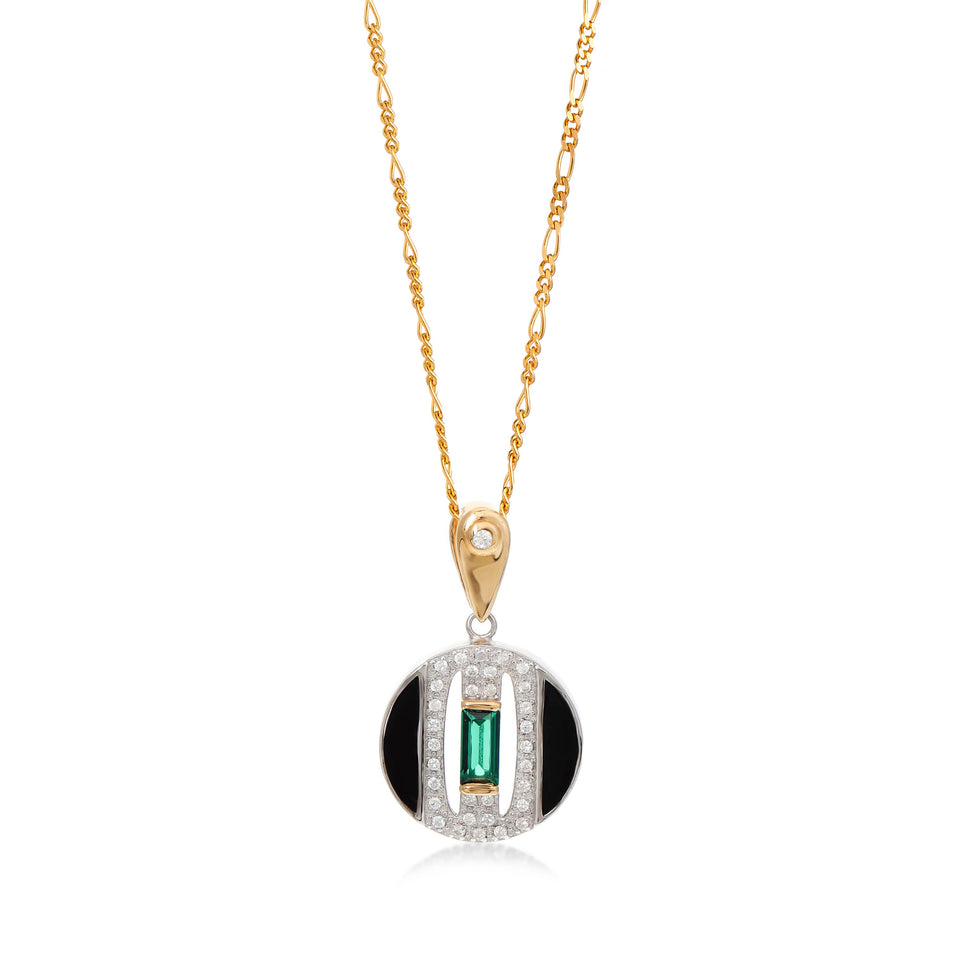 Daphne Necklace on Figaro Chain (Copy)