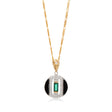Daphne Necklace on Figaro Chain (Copy)