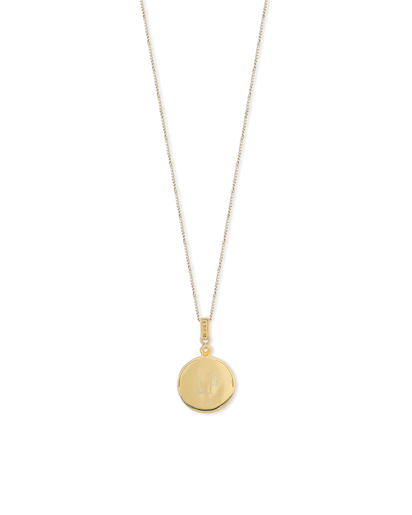 Edie Pearl Necklace (Engravable)
