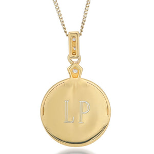 Edie Pearl Necklace (Engravable)