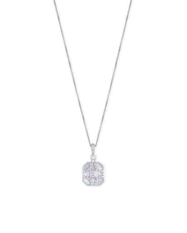 Nina Silver Pearl Necklace