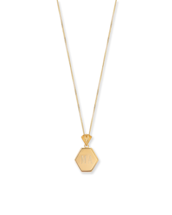 Esme Pearl Necklace (Engravable)