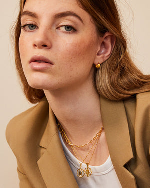 Goldie Necklace (Engravable)