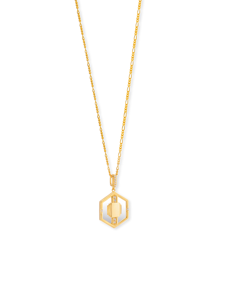 Goldie Necklace (Engravable)