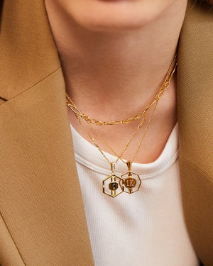 Goldie Necklace (Engravable)