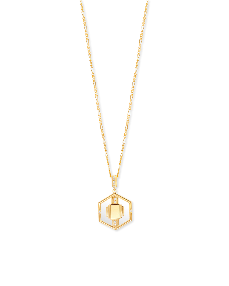 Goldie Necklace (Engravable)
