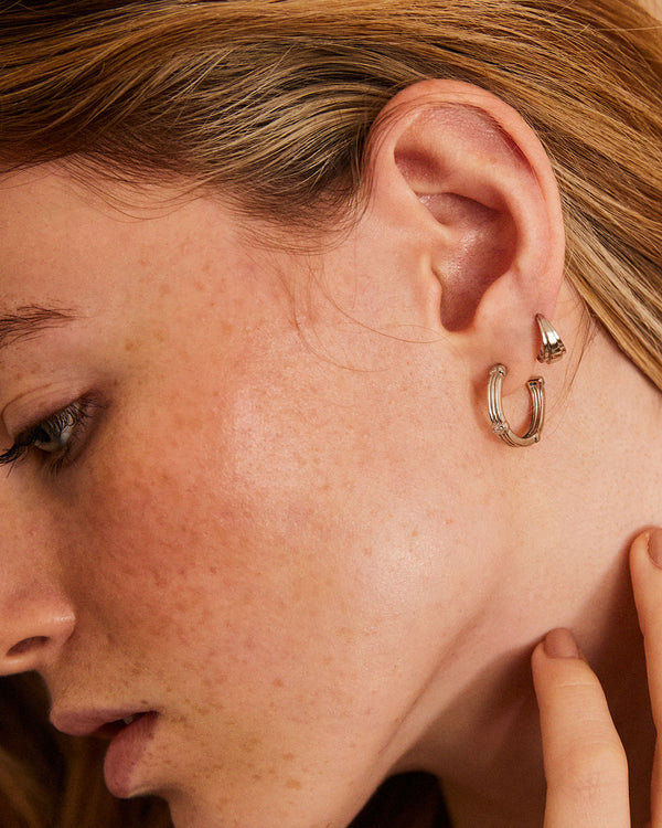Angelina Mini Hoop Earrings