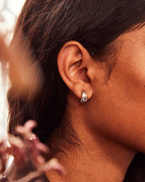 Diana Small Chubby Hoop Earrings