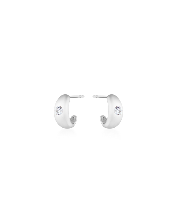 Tina Mini Chubby Hoop Earrings