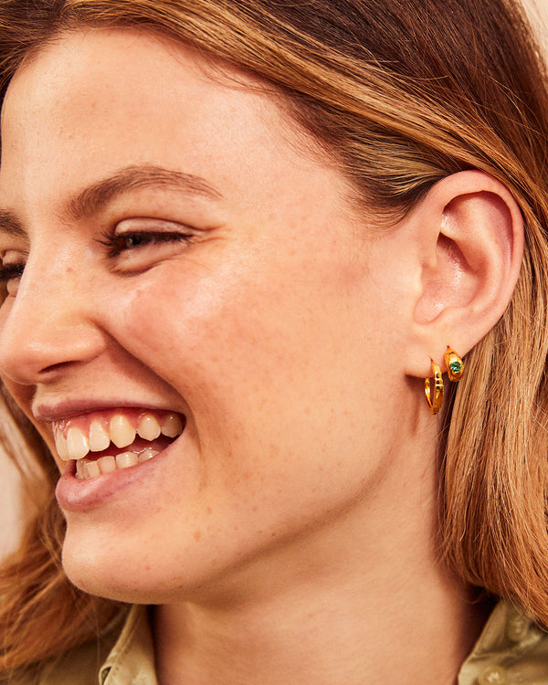 Jada Mini Chubby Hoop Earrings