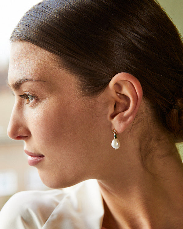 Fleur  Pearl Earrings