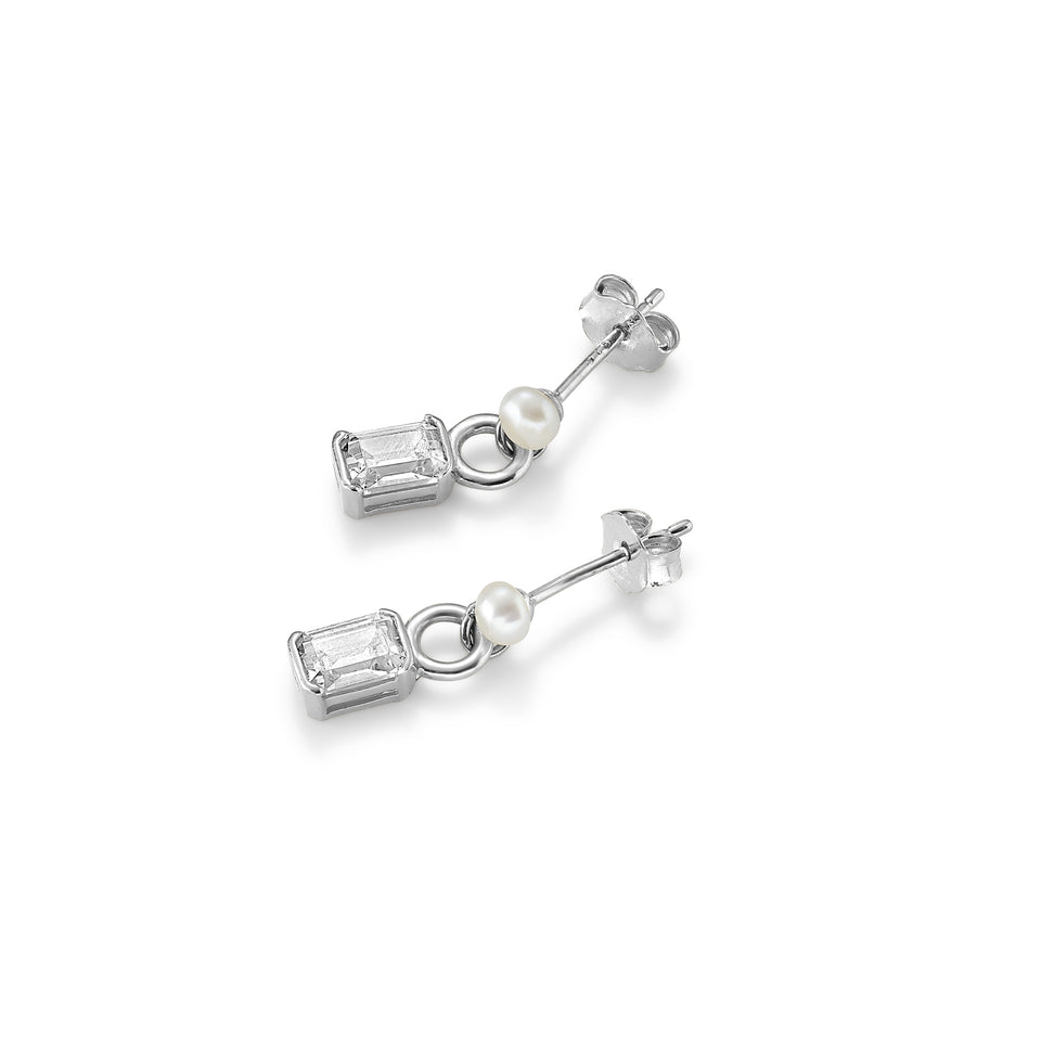 Elena Pearl Earrings