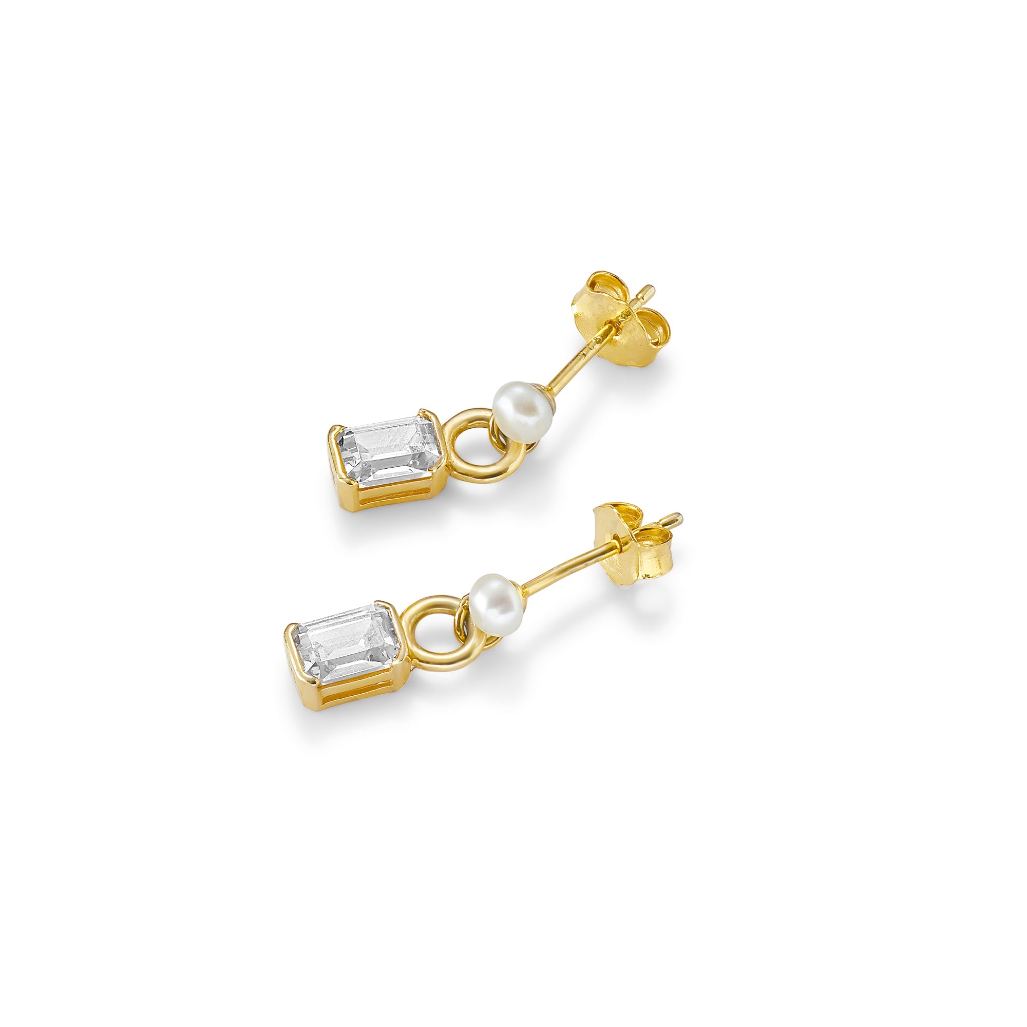 Elena Pearl Earrings