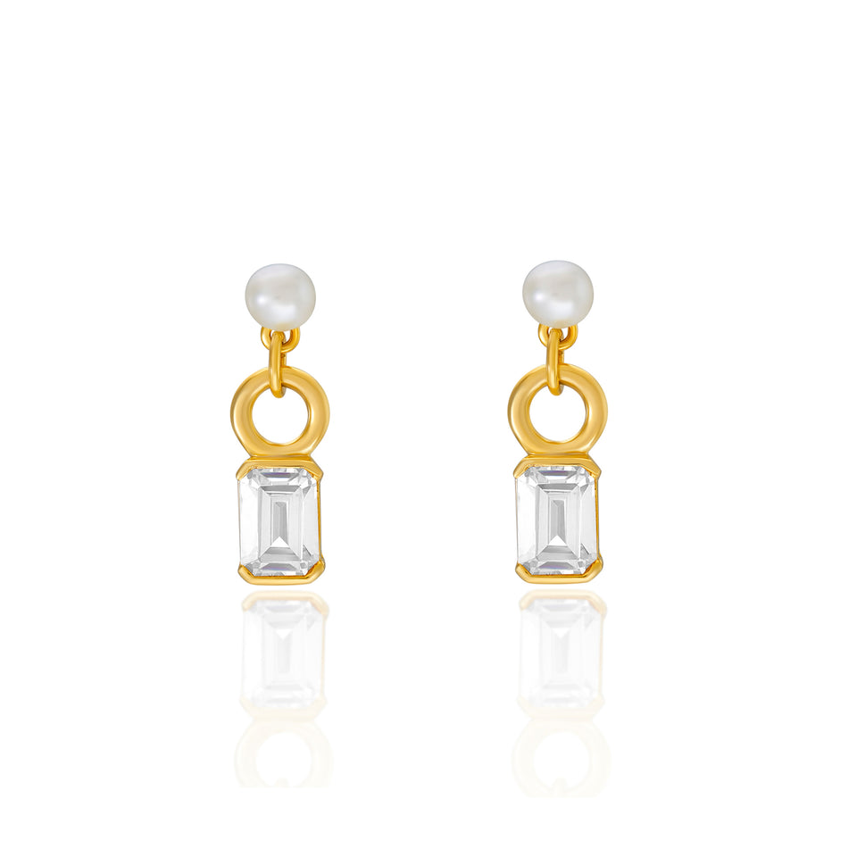 Elena Pearl Earrings