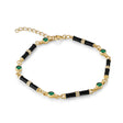 Marlowe Black Enamel Bracelet