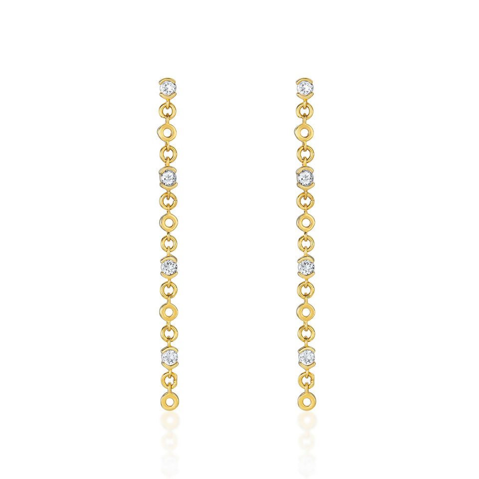 Lyla Long Drop Earrings