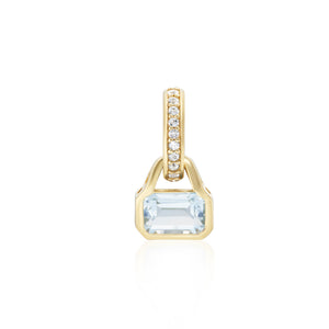 March: Blue Topaz Charm