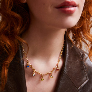 March: Blue Topaz Charm