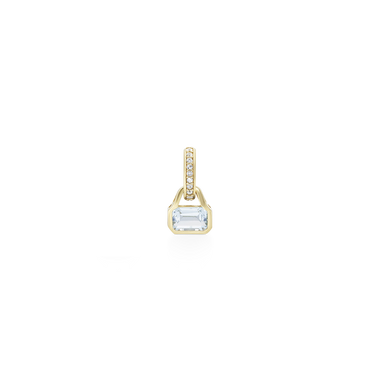 March: Blue Topaz Charm
