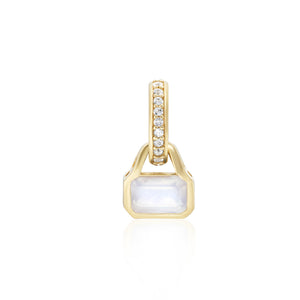 June: Moonstone Charm