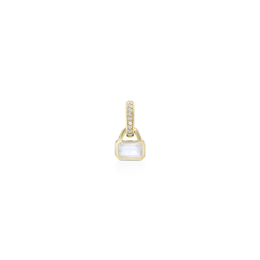 June: Moonstone Charm