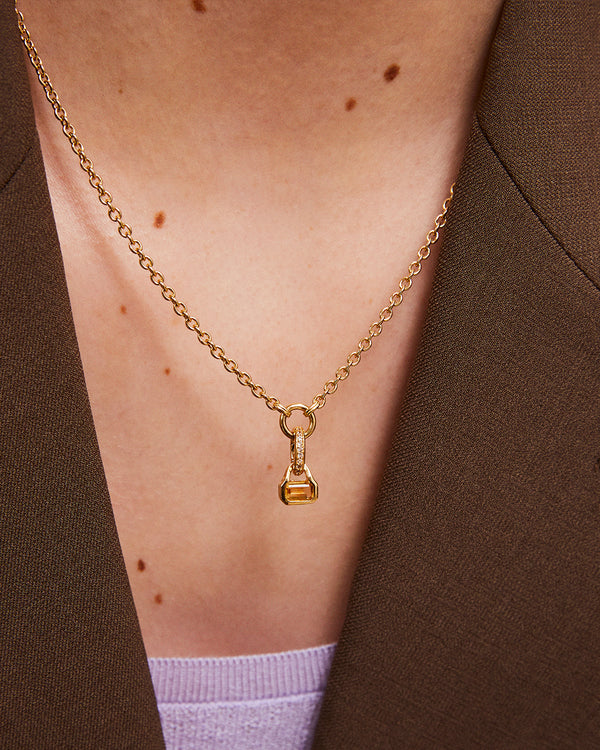November: Citrine Charm