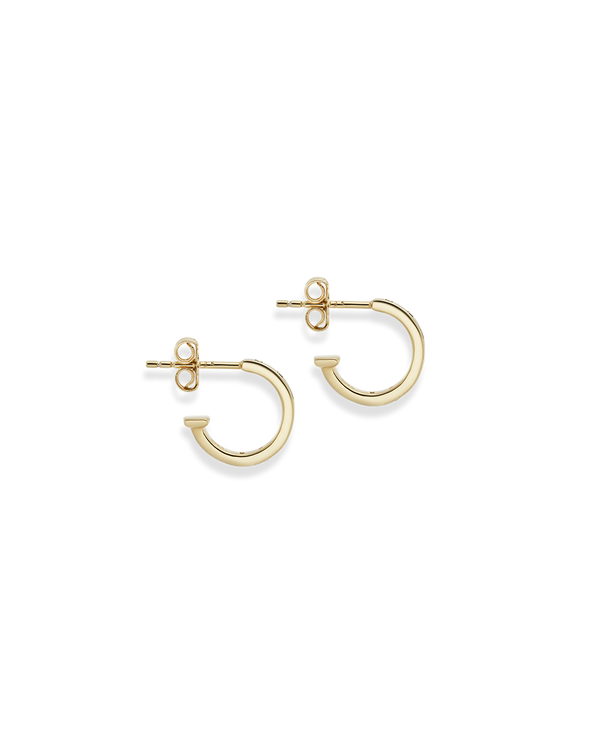 Baguette Cut Hoops