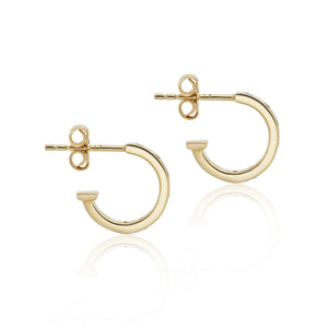Baguette Cut Hoops
