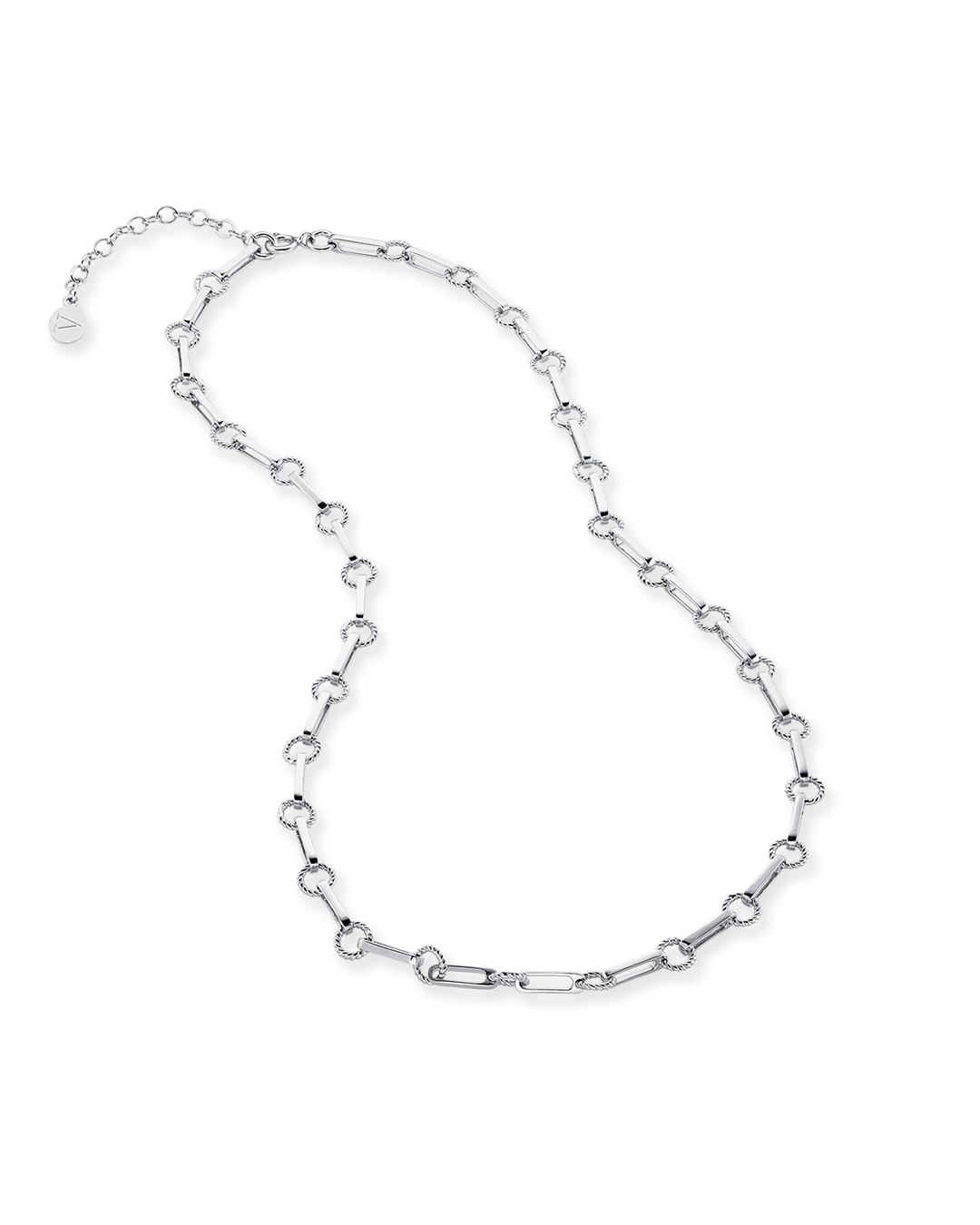 Twisted Link Vintage Chain Necklace