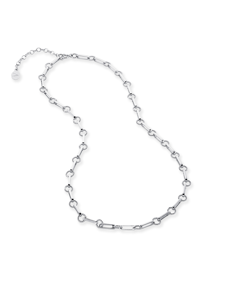 Twisted Link Vintage Chain Necklace