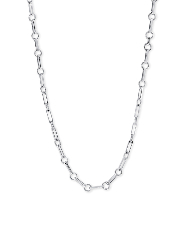 Twisted Link Vintage Chain Necklace