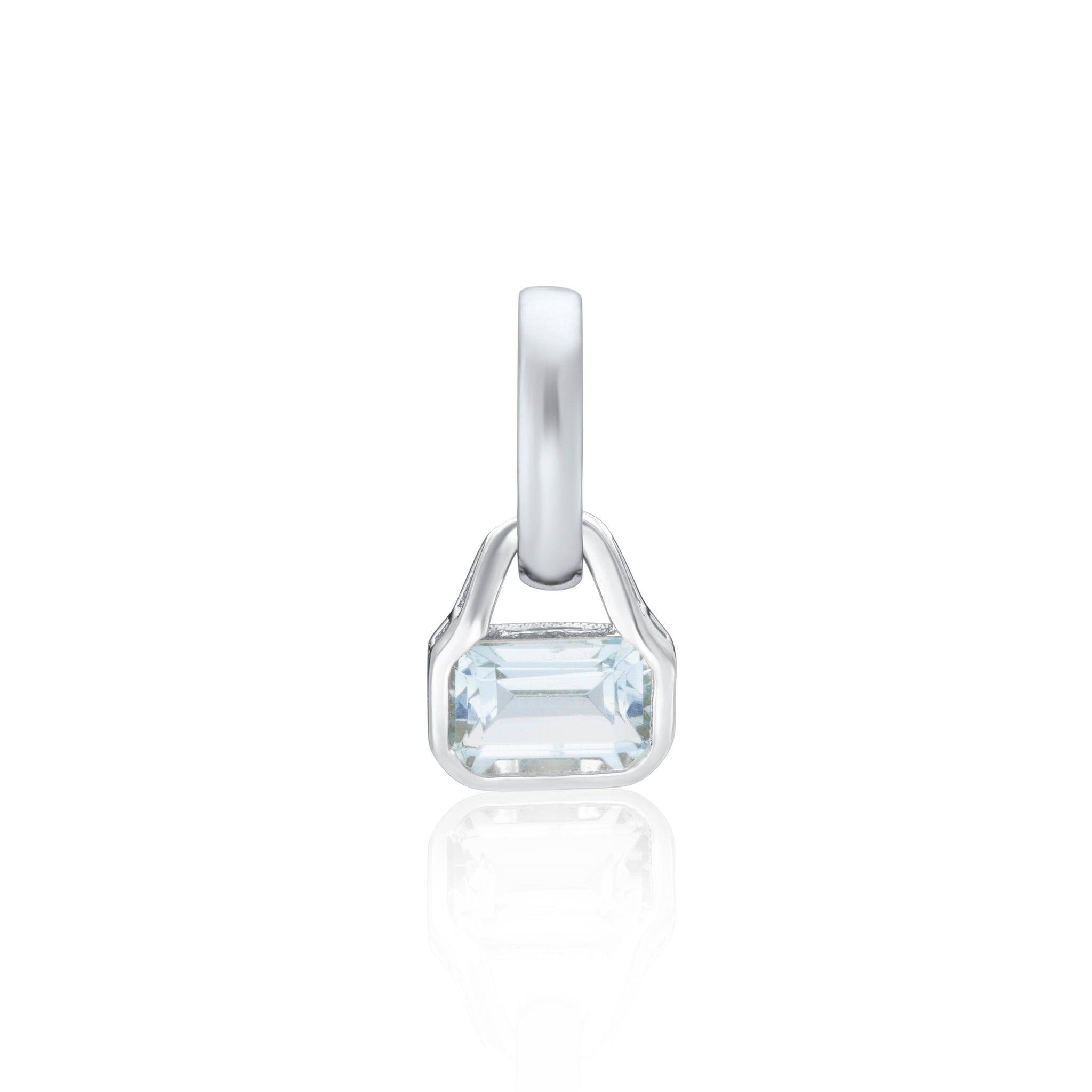 March: Blue Topaz Charm