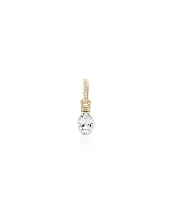 Oval Cut Charm