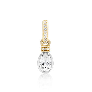 Oval Cut Charm