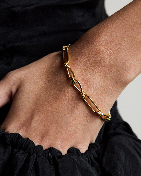 René Heavy Link Bracelet