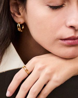René Large Hoop Earrings