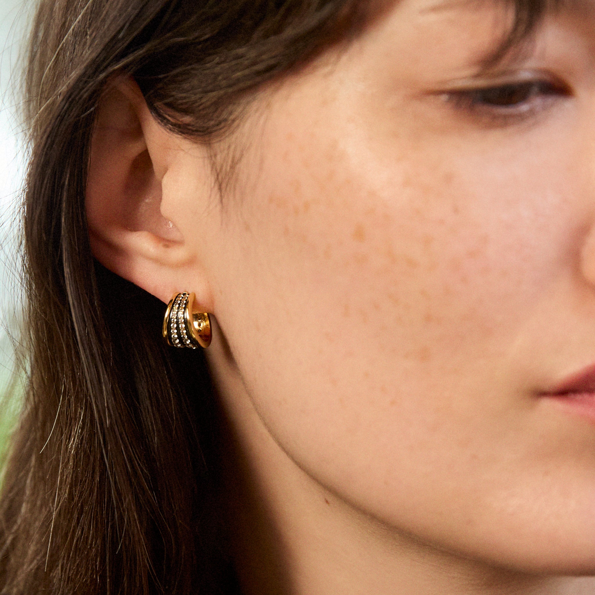 Nina Hoop Earrings