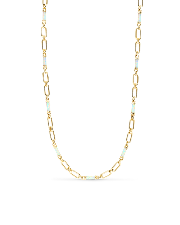 Liberty Exclusive Synthetic Opal Chain Necklace