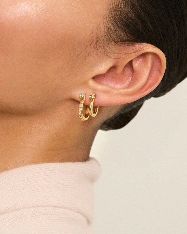 Cora Mini Hoop Earrings