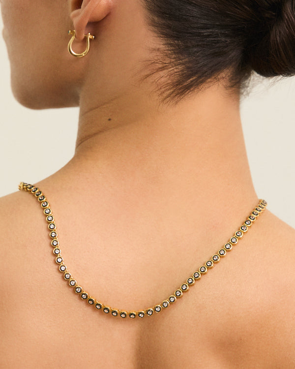 Cecily White Topaz Necklace