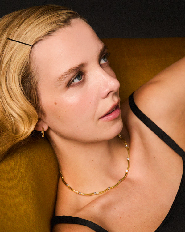 Curtains Collar Necklace