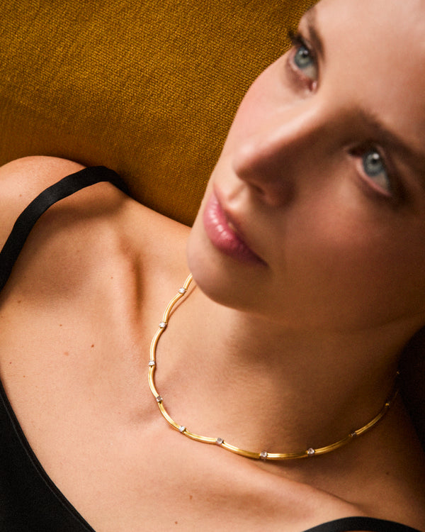 Curtains Collar Necklace