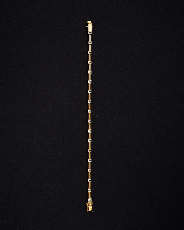 Grid Gold Bracelet