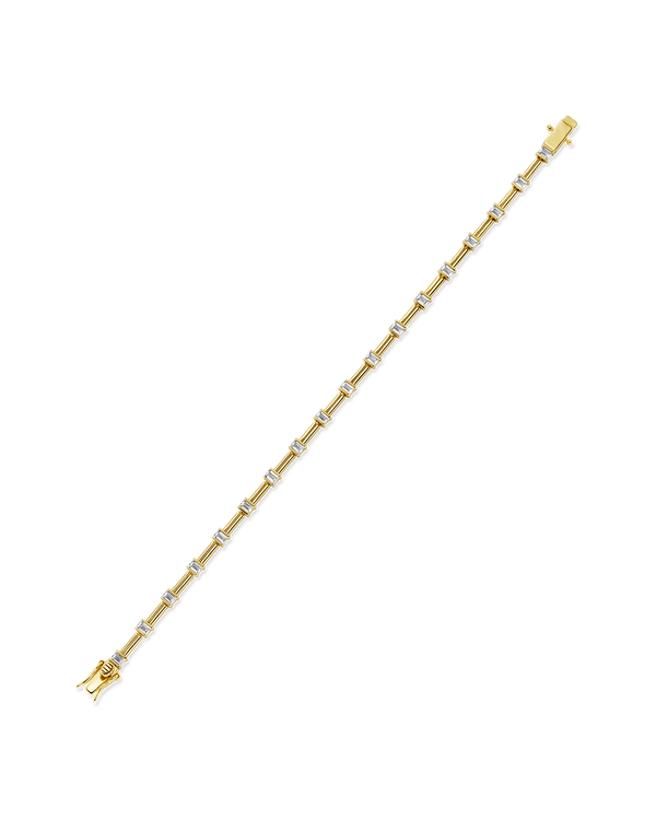 Grid Gold Bracelet