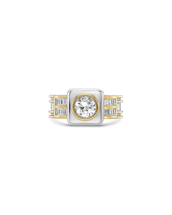 Box Office Mixed Metal Ring